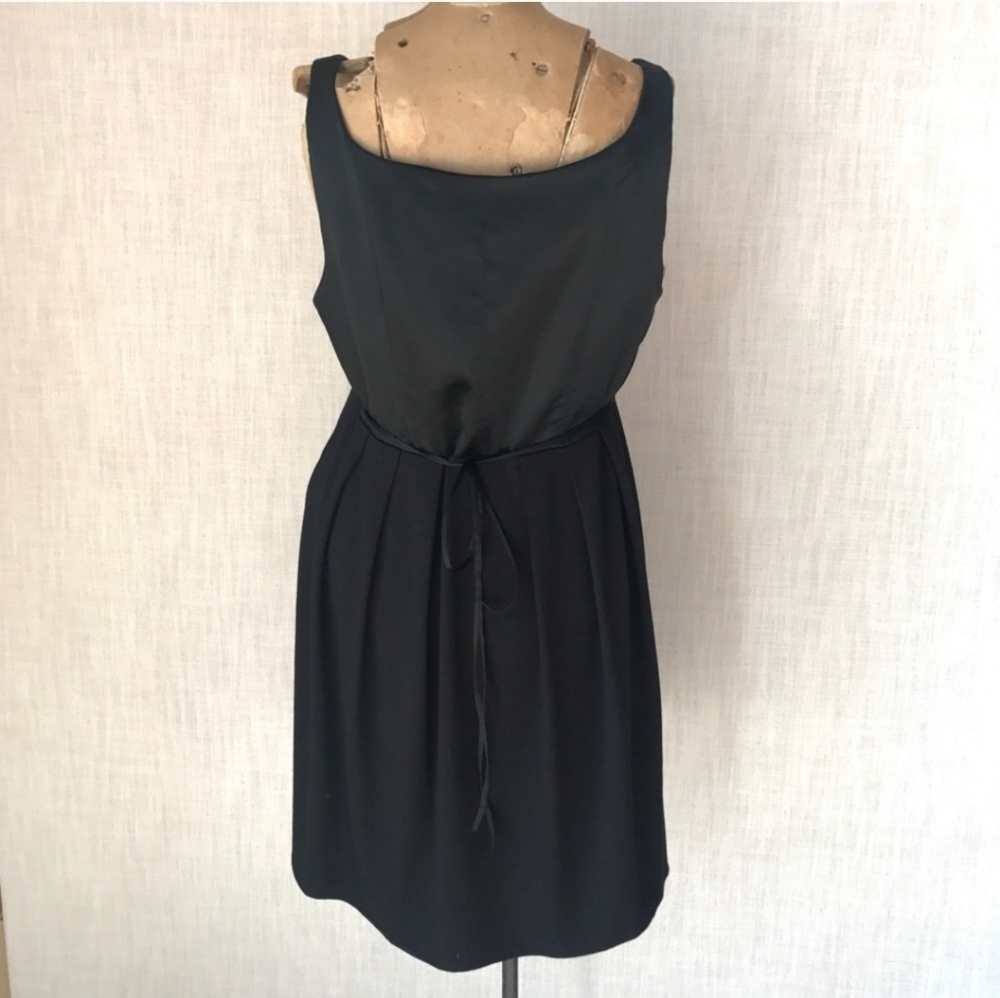 Bebe Black Silk Dress
